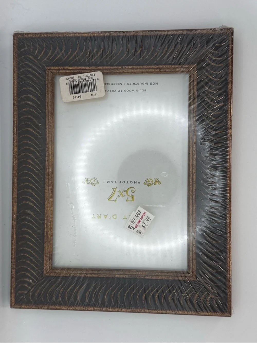 Wood Accent Picture Frame 5x7Brown by